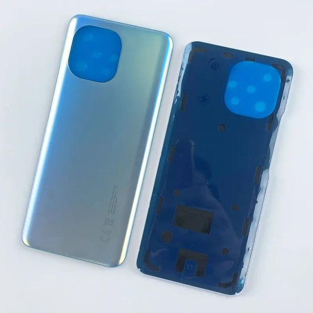 Xiaomi Mi 11 5G Ersatzgehäuse Rückseite aus Glas inklusive Klebstoff in Blau - Bild 1