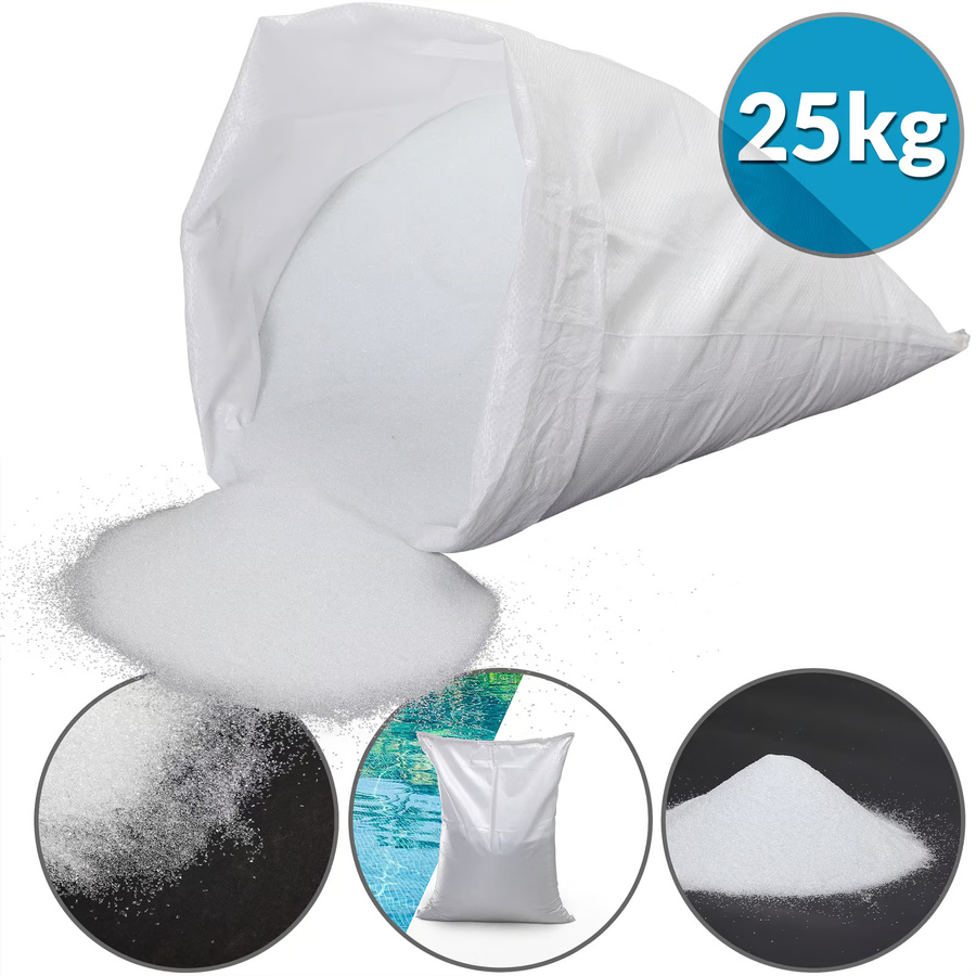 Monzana Filterglas Granulat für Sandfilter, weiß, 25 kg - Bild 2