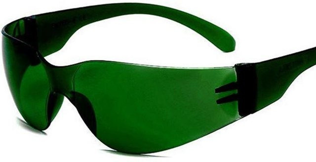 Fable Sonnenbrille Aviator, Kunststoff, Vollrand, Grün, Unisex - Bild 1