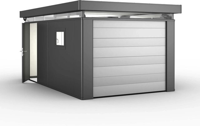 Biohort Zusatztür CasaNova in Quarzgrau links - Bild 1
