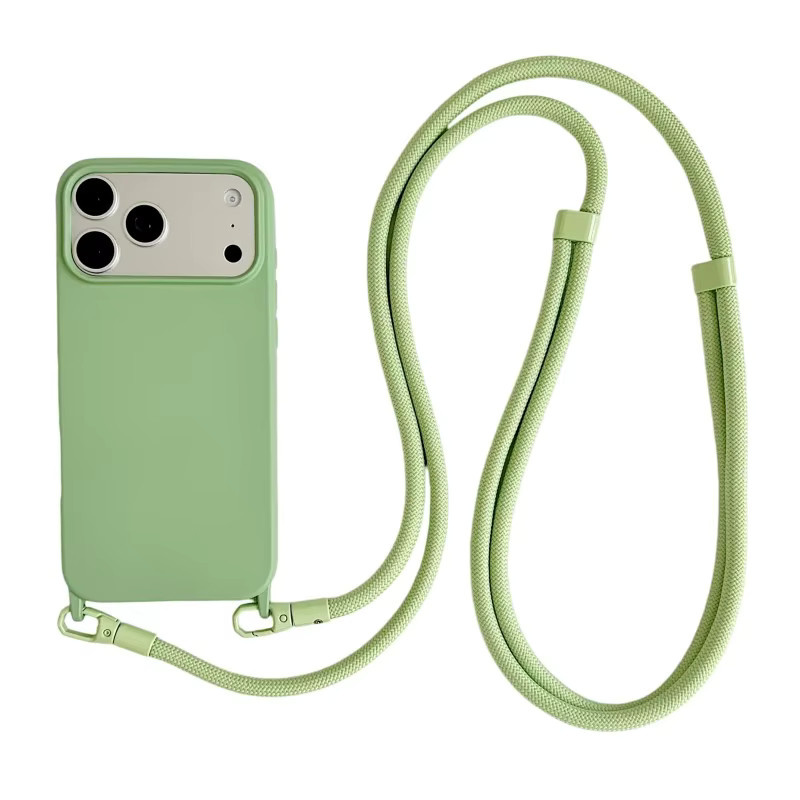 EHUIDE Shockproof Lanyard-Hülle für iPhone mit Crossbody Neck Cord Strap in Schwarz - Bild 4