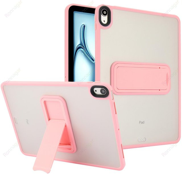 Apple iPad Schutzhülle mit Ständer in Pink für iPad Air und iPad Pro Modelle - Bild 1