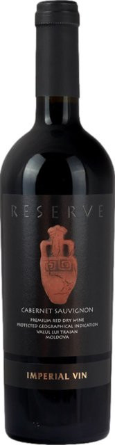 Imperial Vin Rotwein Cabernet Sauvignon 2024, Valul lui Traian, Moldau, trocken, 0,75 l - Bild 1