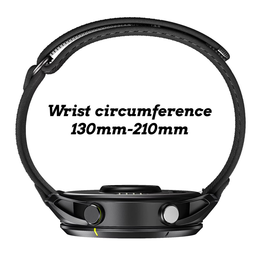 Samsung Uhrenarmband Nylon, Schwarz, Unisex - Bild 1