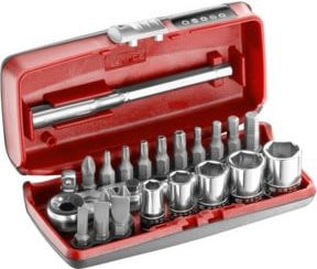 Facom Steckschlüssel-Set 1/4" R.180, 23-teilig, Silber - Bild 1
