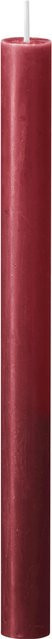 Bolsius Rustik-Kerze Shine in Zartes Rot, Durchmesser: 2,3 cm, Höhe: 27 cm - Bild 1
