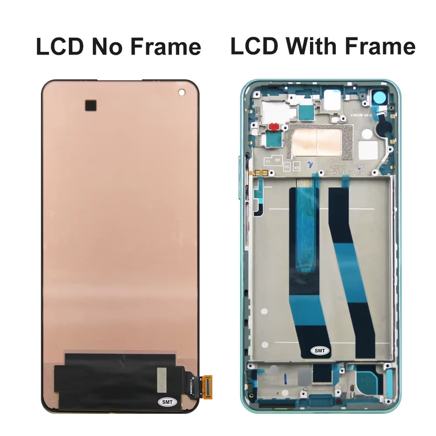 Xiaomi LCD Display mit Touchscreen und Rahmen für Mi 11 Lite 5G NE (Modelle 2109119DG, 2107119DC, 2109119DI) - Bild 2