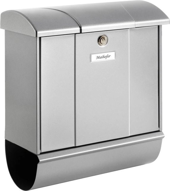Burg Wächter Briefkasten-Set Olymp 91600 in Silberfarben - Bild 1