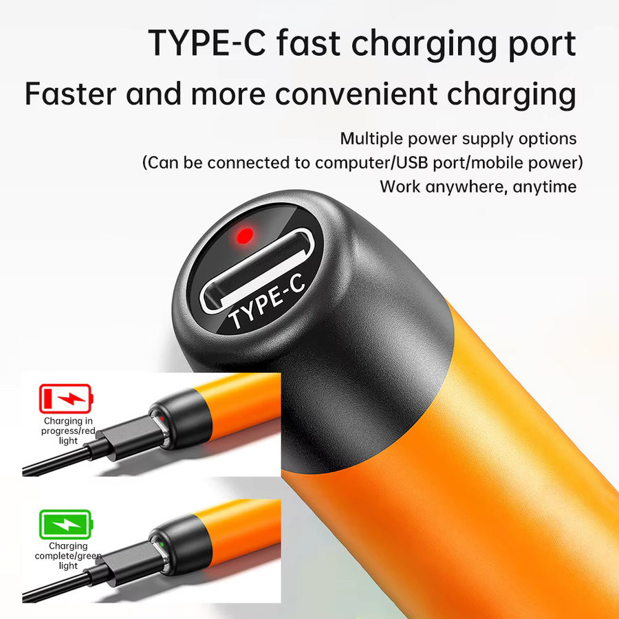 Airepair Mini USB-Lötkolben mit Typ-C-Schnittstelle und einstellbarer Temperatur, tragbares Löt- und Schweißwerkzeug mit 1000mAh Akku - Bild 5