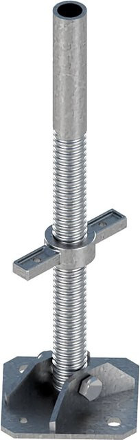 Schake Höhenausgleicher feuerverzinkt in Silber B/T/H: 37,5 x 15,0 x 15,0 cm - Bild 1