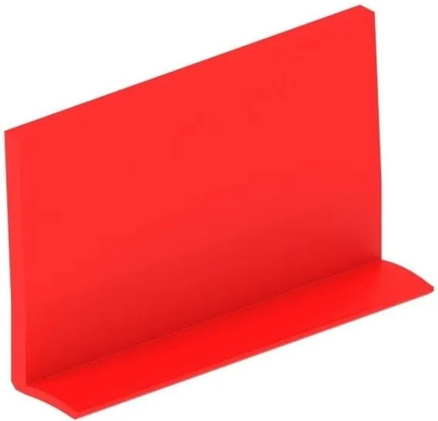 FeNau L-Keil aus Gummi für Glas, Farbe: Rot, Passform: 12,76-13,52 mm - Bild 1