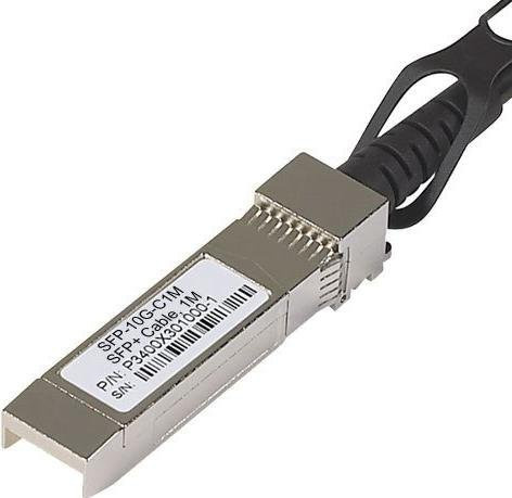 Alcatel-Lucent 10 Gigabit Direct Attached Copper Kabel SFP+ auf SFP+ in Silber, Länge: 1 m (SFP-10G-C1M) - Bild 1