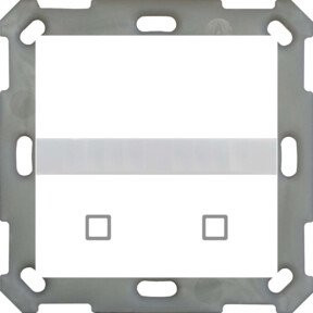 MDT technologies Bewegungsmelder mit Dämmerungssensor SCN-BWM55T.G2, Einbaumodell, Reinweiß glänzend - Bild 1