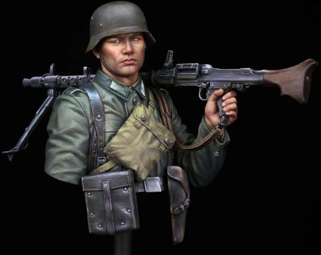 GSF Resin Model Büste GK, unmontierter und unbemalter Bausatz, 1/10 - Bild 1