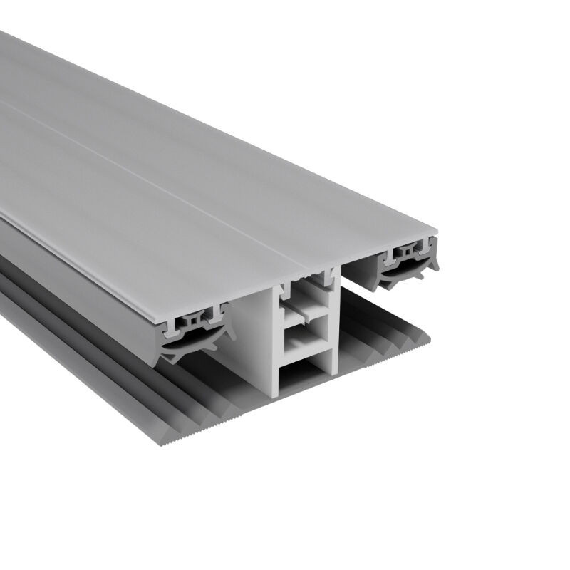 Mendiger Mittel Schraubprofil Aluminium Friedrich von Lien AG, Farbe: Silber/Grau, Breite: 70 mm, Pressblank - Bild 1