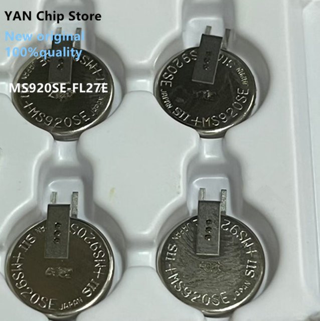 ZHONGXIANGTAI MS920SE MS920SE-FL27E 3V Wiederaufladbare Knopfzellen in Silber - Bild 1