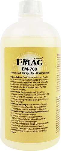 Emag EM-700 Reinigungskonzentrat für Buntmetalle, Gelb, 500 ml - Bild 1