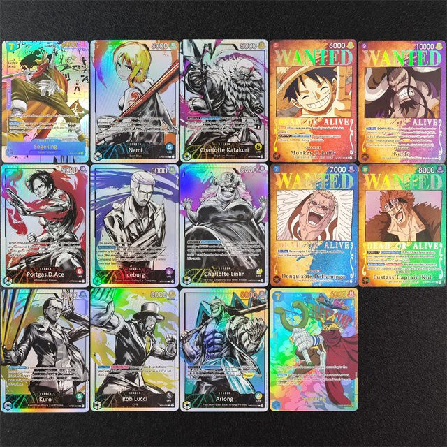 Bandai One Piece Spielkarten-Sammlung, Englisch, Bunt / Mehrfarbig - Bild 1
