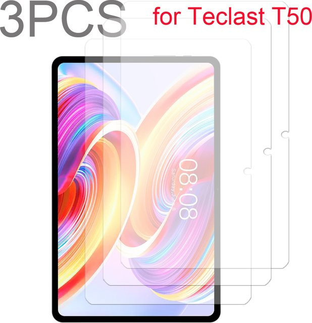 3er-Pack Ropada Panzerglas für Teclast T50 11 Zoll 2023, Transparent, HD Displayschutz mit Kratzschutz - Bild 1