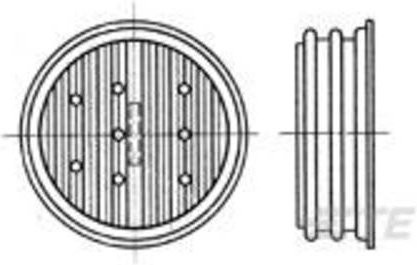 TE Connectivity Econoseal Connector 172203-1 aus Kunststoff - Bild 1