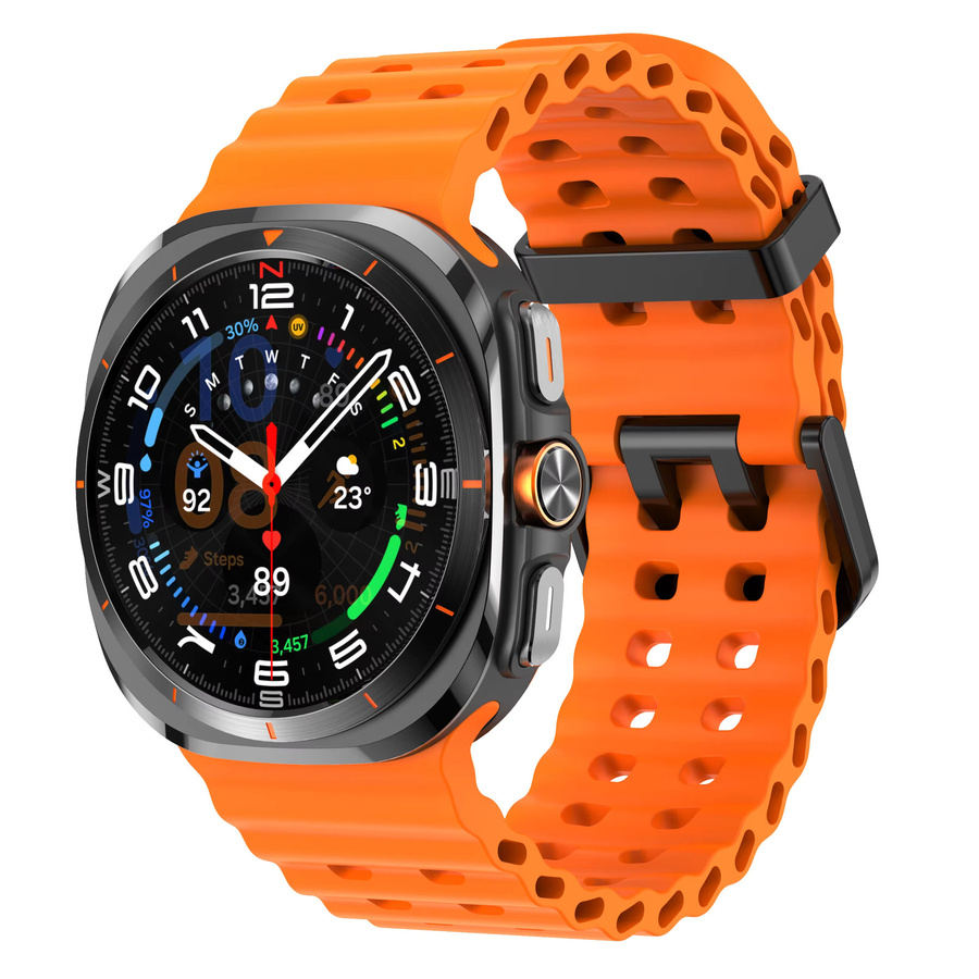 Samsung Uhrenarmband Silikon, Galaxy Watch 7 Ultra 47 mm, Unisex - Bild 3