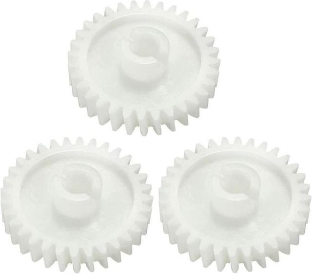 3er Set Antriebsrad 41A2817 für Garagentoröffner in Weiß (Kompatibel mit 1040, 1245LK, 1246R, 310WD, 13918315SR) - Bild 1