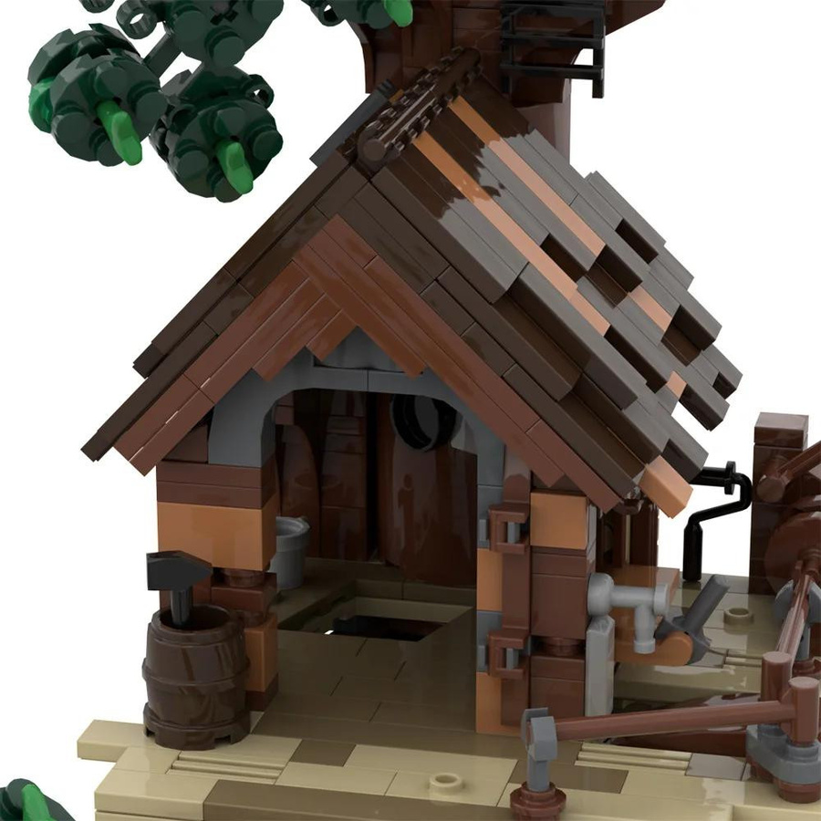 Gobricks Waldrefugium Baumhaus Bausteine ab 14 Jahren - Bild 3
