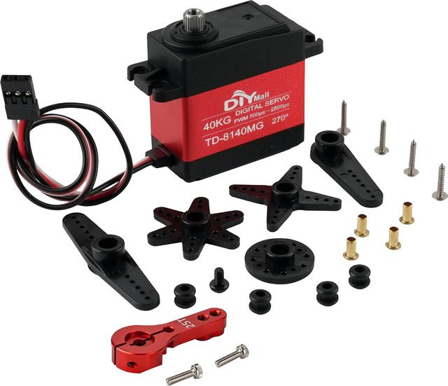 Stemedu TD-8140MG Digitaler Servo, Metall, für RC-Auto Modellfahrzeug - Bild 1