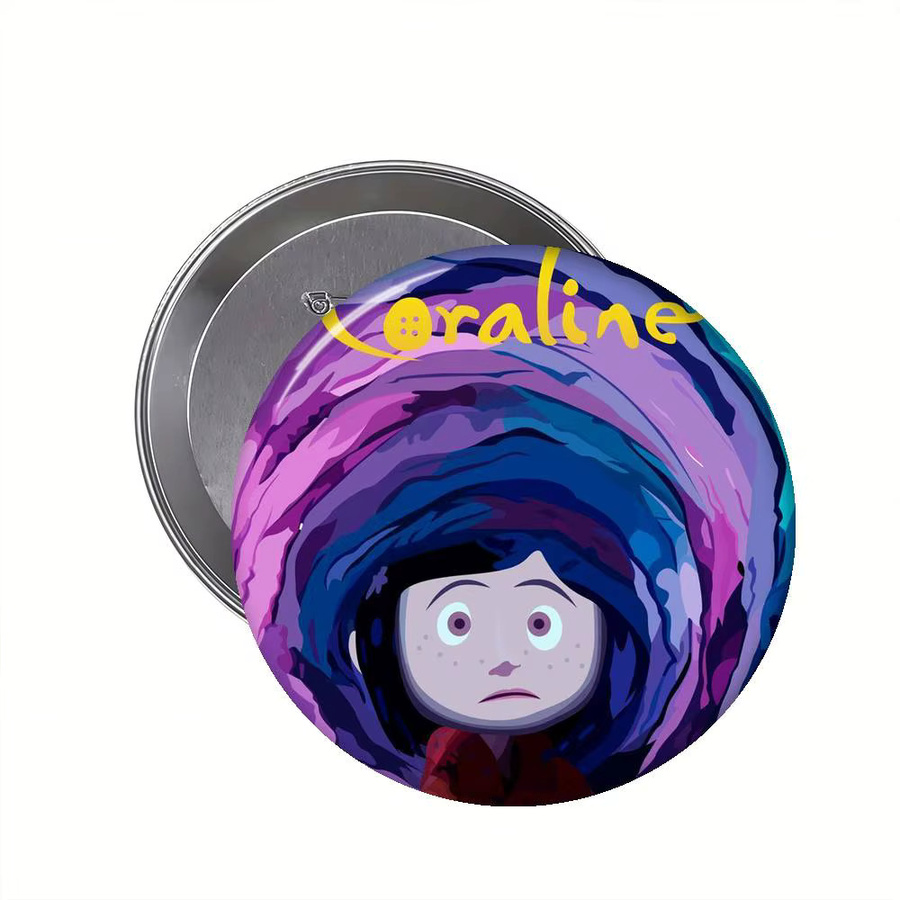 Brosche Gnarpy auf einem Skateboard, Multicolor, Textil - Bild 5