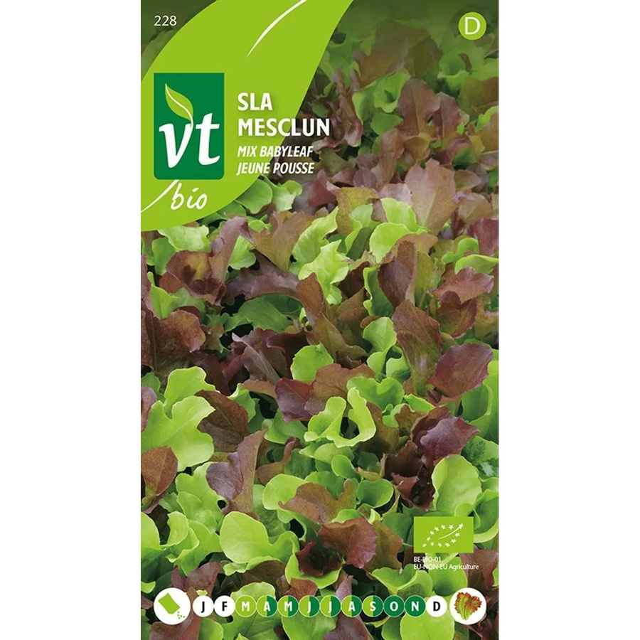 Arborix Bio Kopfsalat Babyleaf Mix Saatgut 1 g - Bild 2