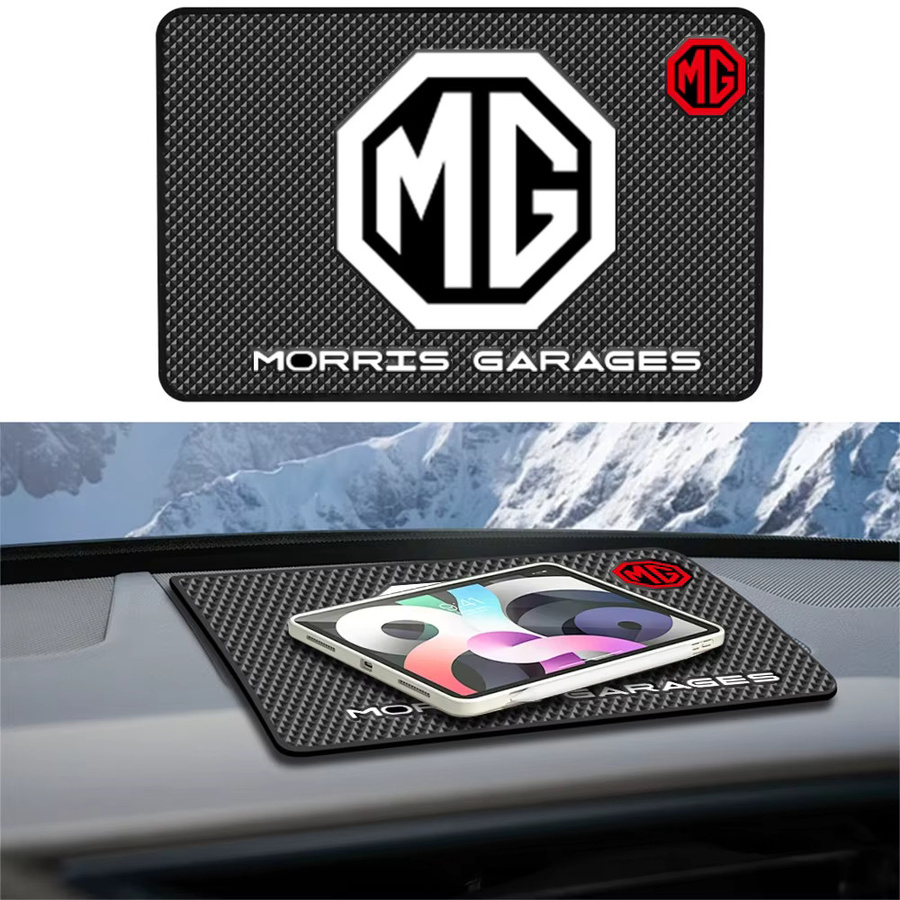 Anti-Rutsch-Silikonmatte für das Armaturenbrett als Telefonhalter von Morris Garages in Schwarz für MG GT Cyberster MG3 MG5 MG6 - Bild 2