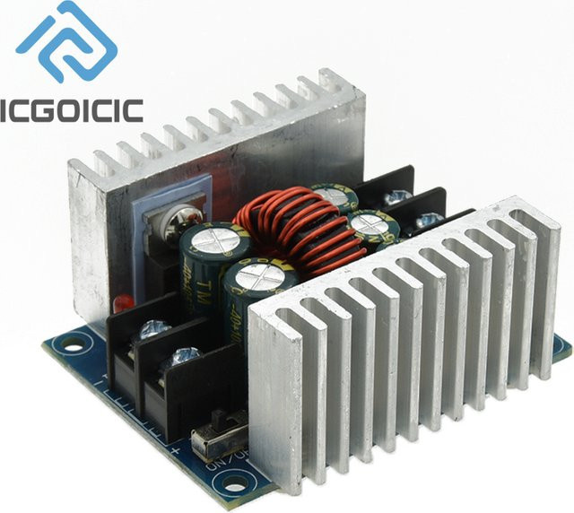 DC-DC Buck Converter Step Down Modul 300W 20A mit Konstantstrom für LED Treiber in Rot - Bild 1