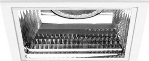 Brumberg LED-Einbauleuchte 41643173DA, quadratisch, weiß/silber, dimmbar, warmweiß - Bild 1