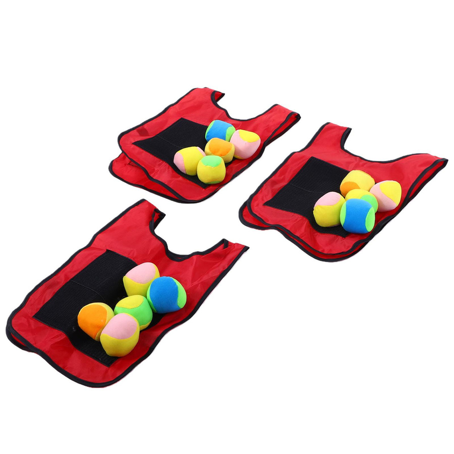 TOMTOP JMS Klebriges Ballwesten-Set Multifunktional Rote Farbe Set - Bild 3