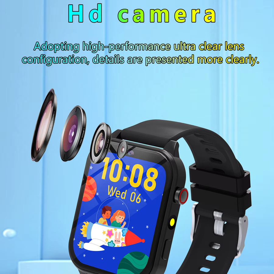 SIMSONLAB Smartwatch, Blau, Kunststoff, Kinder - Bild 3