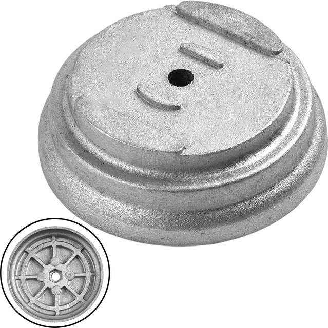 Vibratite Metall-Grasschutzklinge in Silber für Elektro-Rasenmäher, Rasentrimmer und Freischneider - Bild 1