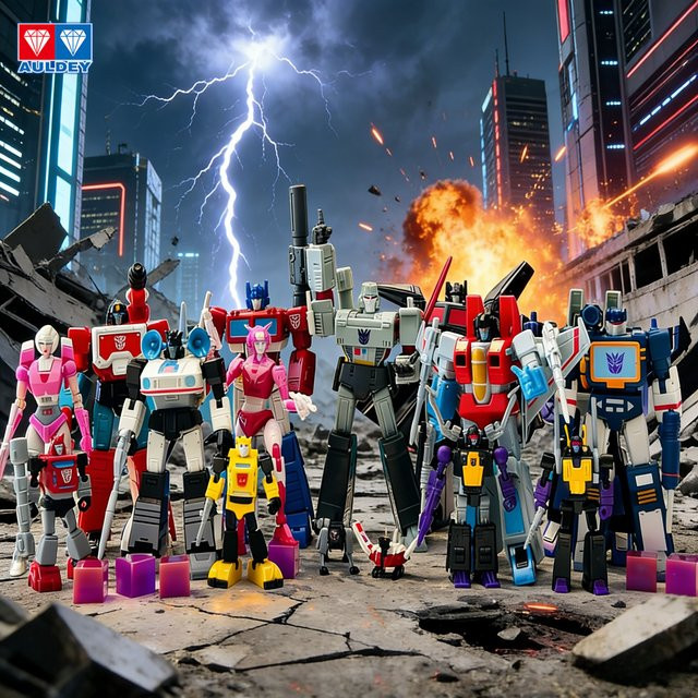 AULEDY Transformers Optimus Prime/Megatron Blind Box, Actionfigur, bewegliches Modell - Bild 1