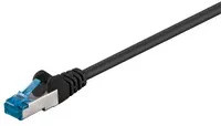 Goobay Netzwerkkabel CAT 6a Ethernet LAN in Schwarz, 5 m - Bild 1