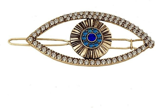 YULIN Haarspange, Gold Silber, Strass, Damen, Mädchen - Bild 1