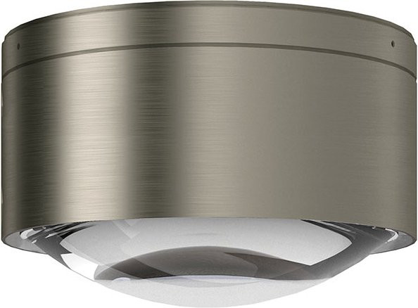 Top Light Puk! 160 One Avantgarde Deckenleuchte in Nickel matt mit klarem Glas - Bild 1