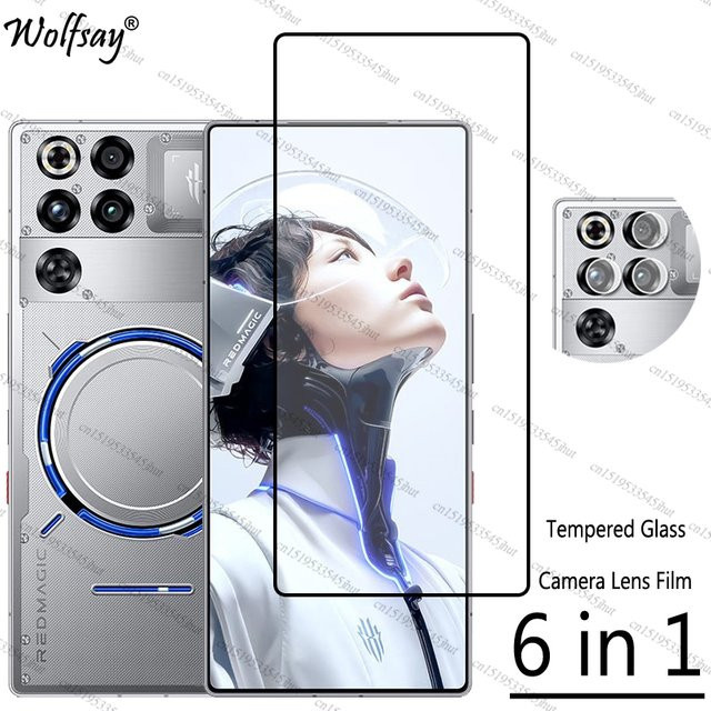 Displayschutzfolie aus gehärtetem Glas für ZTE Nubia RedMagic 11 Pro und Red Magic 11 Pro Plus, transparent - Bild 1