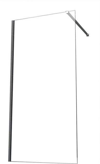 Glasdeals Walk In Duschwand Typ 3696, rechteckig, Glas, transparent, mit Easy Clean Coating, Farbe: Silber, B: 120 cm, H: 200 cm - Bild 1
