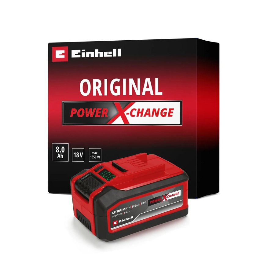 Einhell Power X-Change Plus Akku 18V in Rot - Bild 3