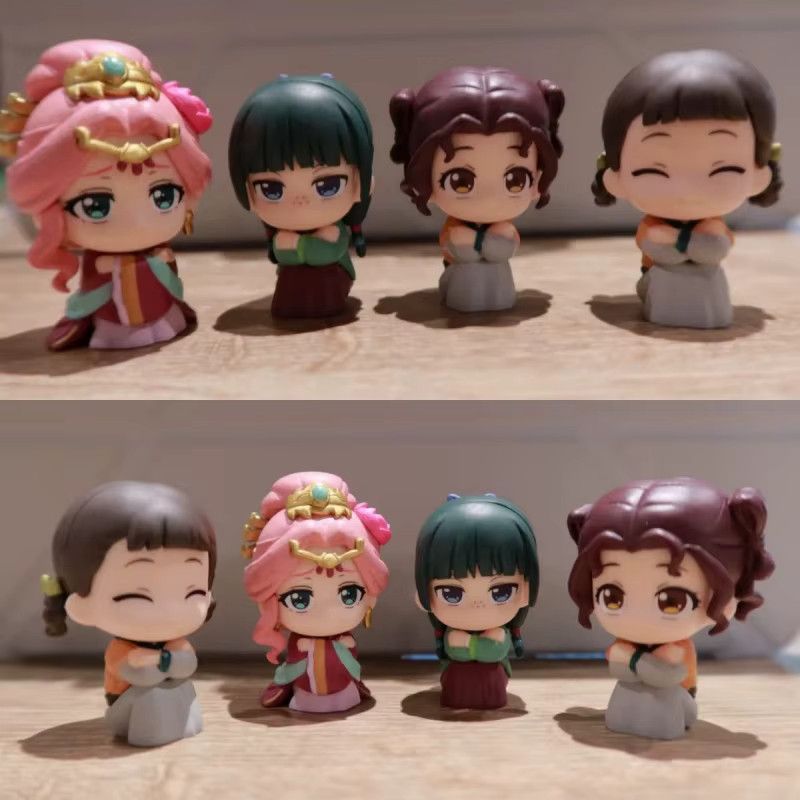 Bandai The Apothecary Diaries Gashapon Maomao und Jinshi Mini-Figur Anime-Peripherie in Multicolor - Bild 1