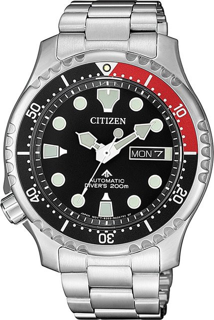 Citizen Promaster Armbanduhr, Automatik, Edelstahl, Schwarz, 42 mm, Herren - Bild 1