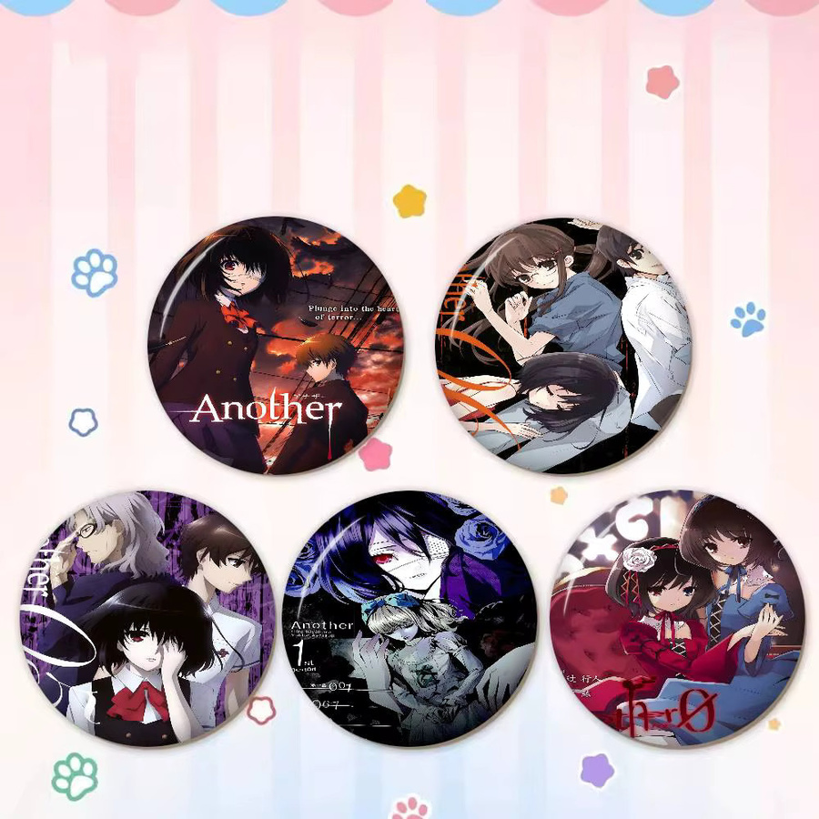 Bilibili Anstecknadel Anime Another Misaki Mei, Unisex - Bild 3