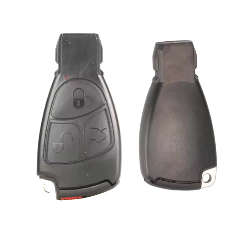 Mercedes Benz Autoschlüssel-Fernbedienung in Schwarz für NEC B C E ML S CLK Klassen (433MHz/315MHz, 2/3 Tasten) - Bild 2