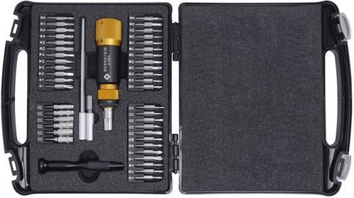 BERNSTEIN Tools for Electronics 4-930 Bit-Set 46-teilig in Schwarz mit 1/4 Zoll (6,3 mm) - Bild 1