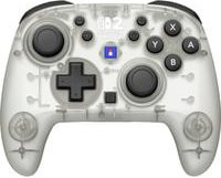 HORI HORIPAD Turbo Wireless Gamepad für Nintendo Switch in Weiß und Transparent mit Bluetooth und Wi-Fi - Bild 1