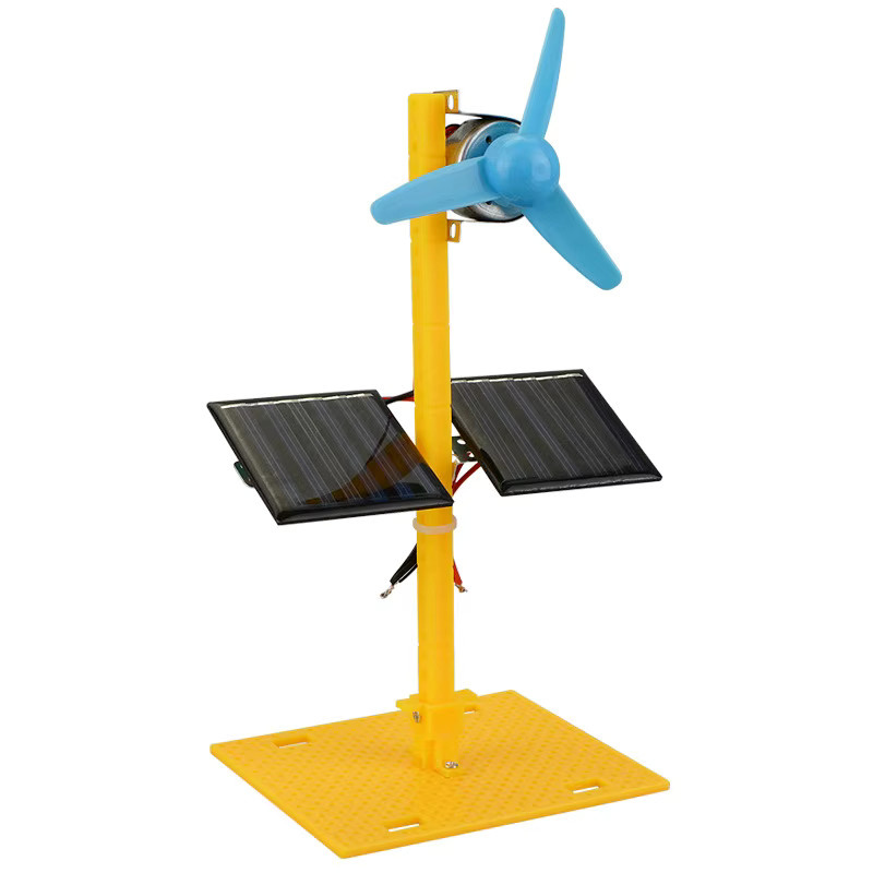 U-Angel-1988 DIY Solar Elektrische Fan Modell Montieren Kit, Physik Wissenschaft Spielzeug - Bild 2